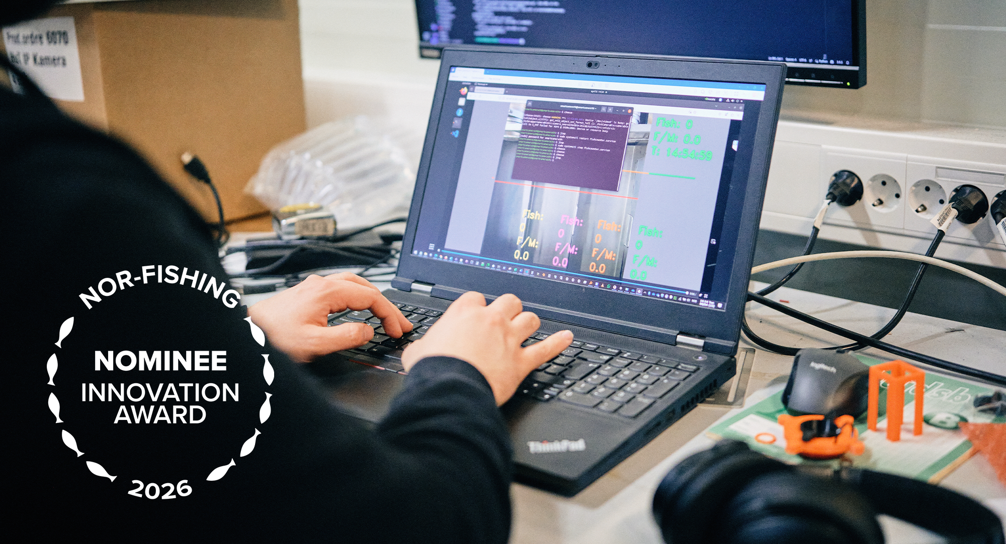 Innovasjonsprisen: Styrer produksjonslinja med intelligent KI-kamerasystem