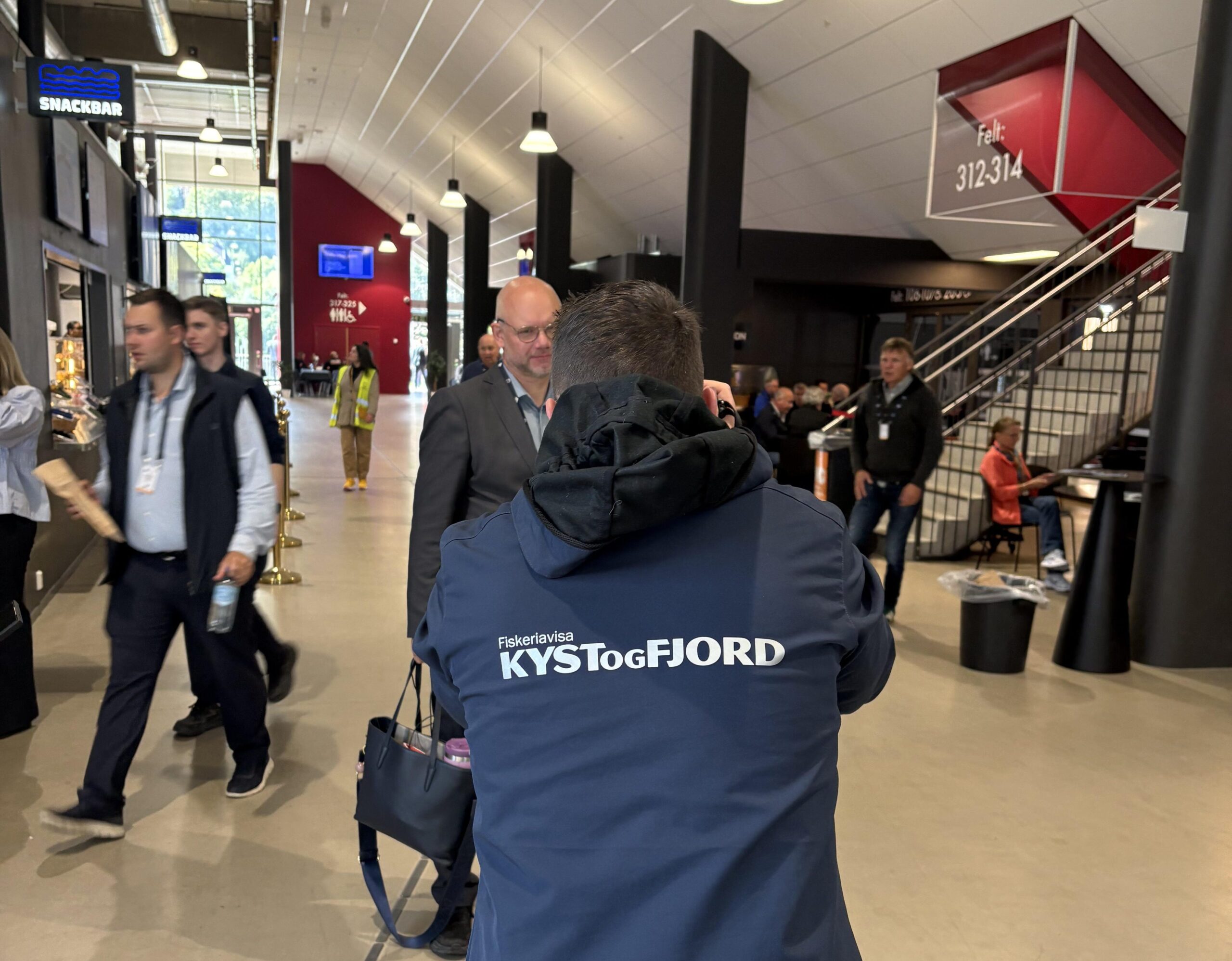 Fisk og Fjord at the Nor-Fishing exhibition