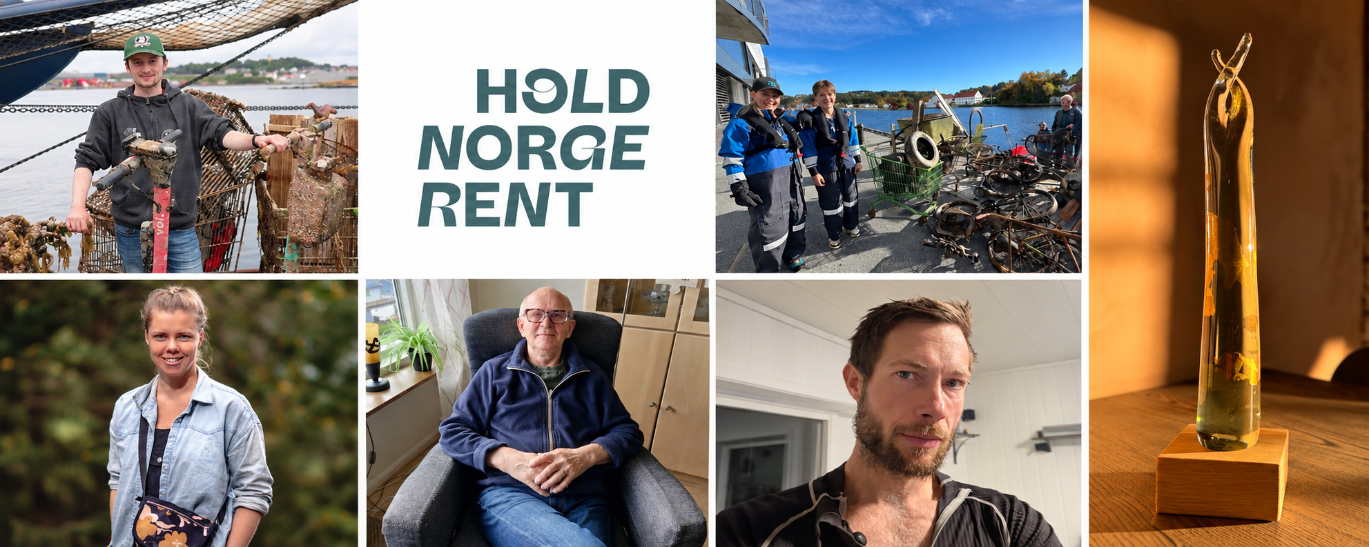 Hold Norge Rent har nominsert fem kandidater Gullklypa 2025