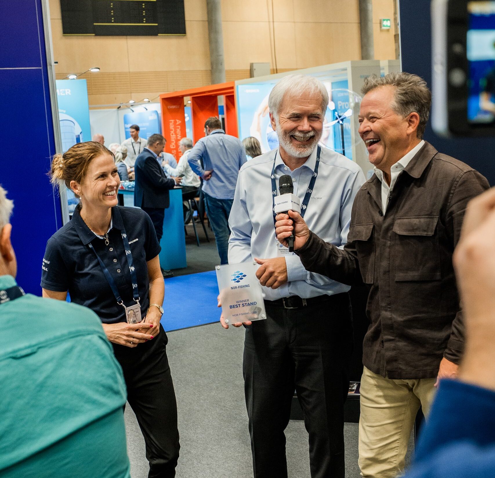 Arne Hjeltnes at Nor-Fishing 2026